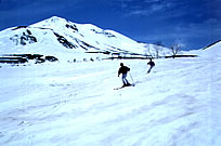 乗鞍岳春スキー